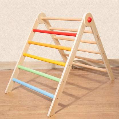 Foldable Wooden Climbing Triangle
