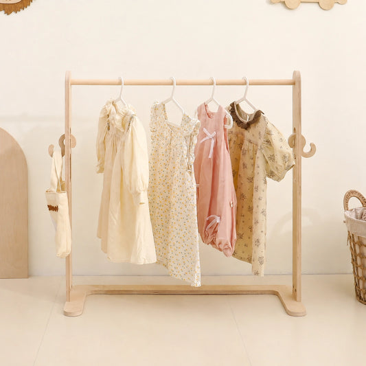 Toddler Clothing Rack & Open Wardrobe, Marine Plywood