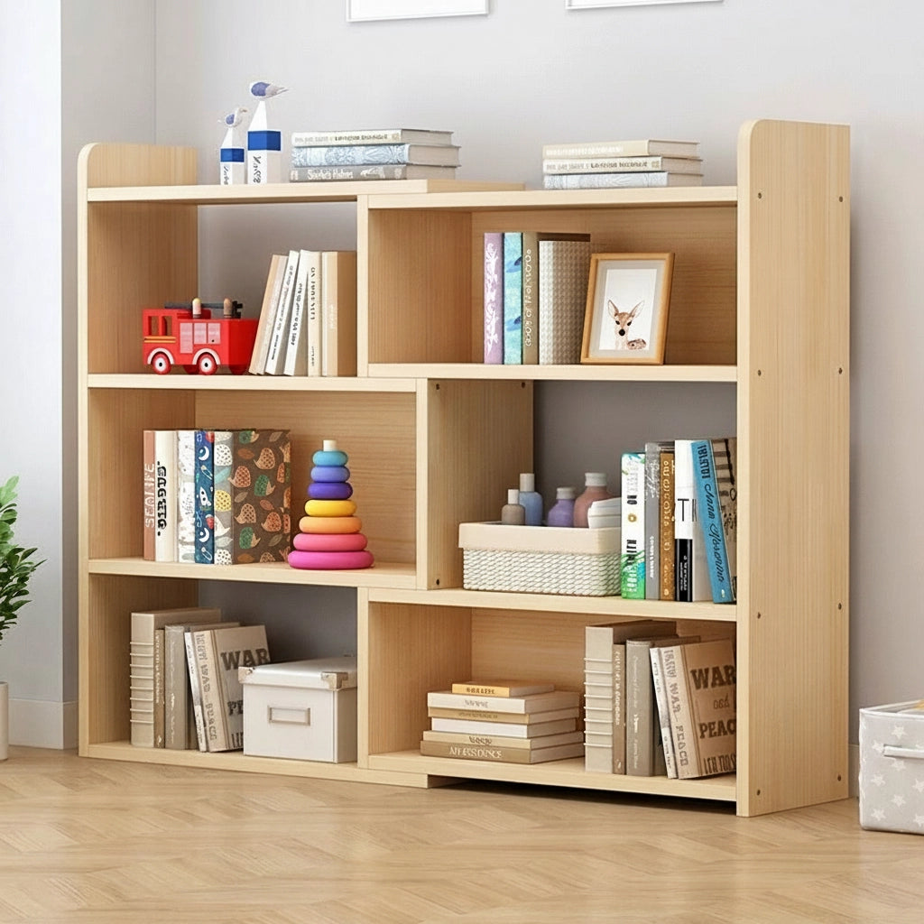 Expandable Bookshelf, Solid Pine
