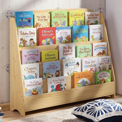 Albizia Montessori Book Display Shelf
