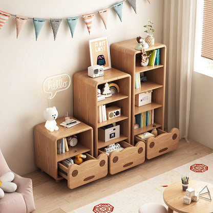 Red Oak Montessori Book & Toy Shelf