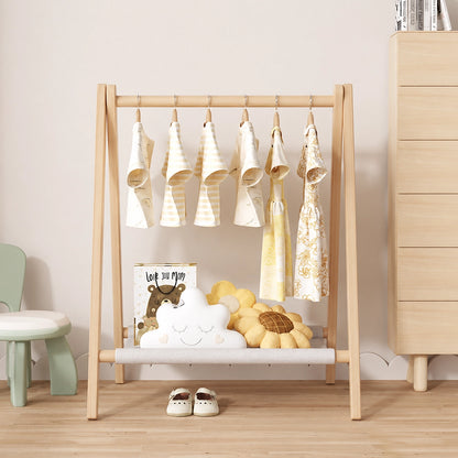 Children's Clothing Rack, Solid Pine