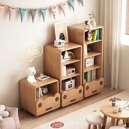 Red Oak Montessori Book & Toy Shelf