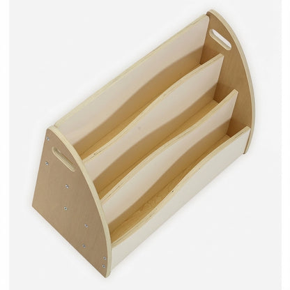 Front-Facing Montessori Baby Bookshelf, Plywood