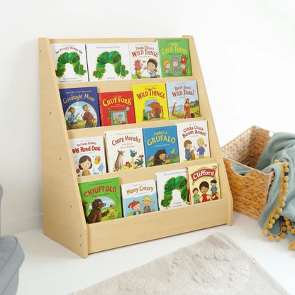 Front-Facing Montessori Toddler Bookshelf, Plywood