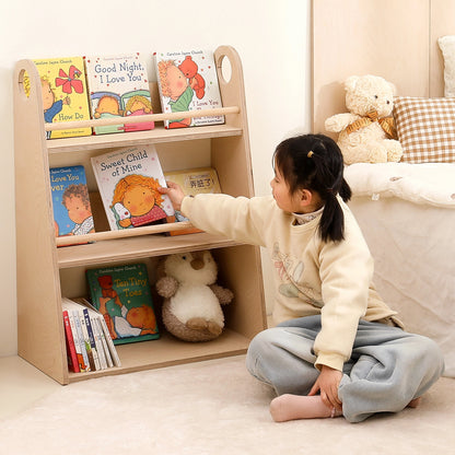 Montessori Face-Out Toddler Bookshelf, Marine-grade Plywood