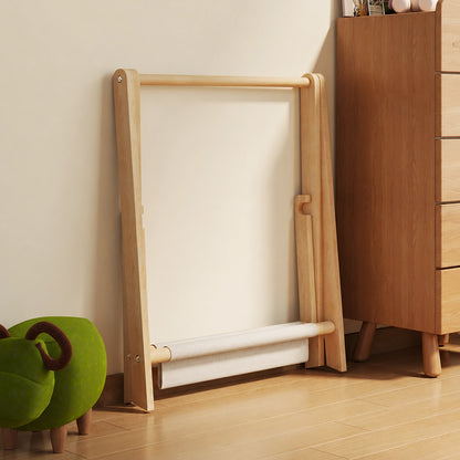 Foldable Kids Garment Rack, Solid Pine