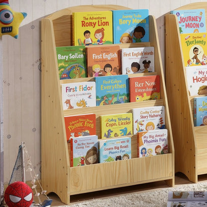 Albizia Montessori Book Display Shelf