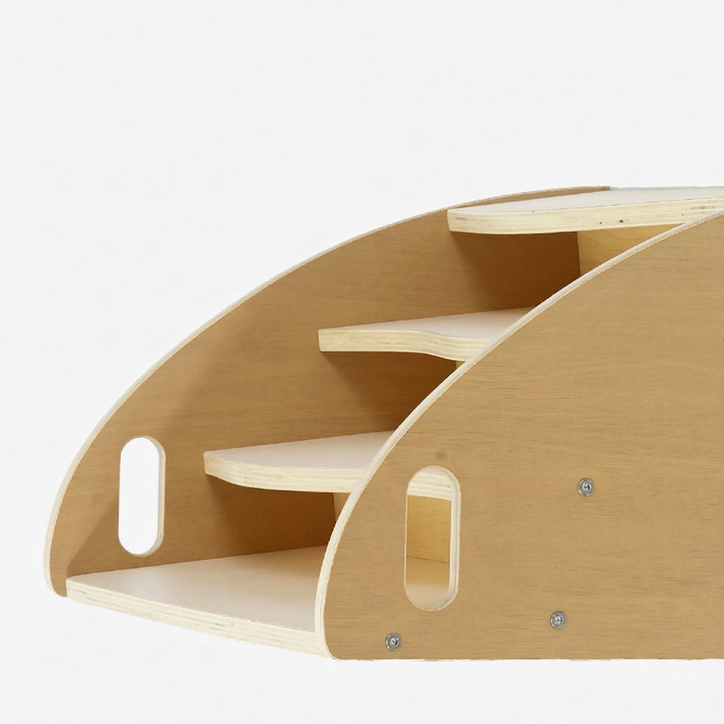 Front-Facing Montessori Baby Bookshelf, Plywood