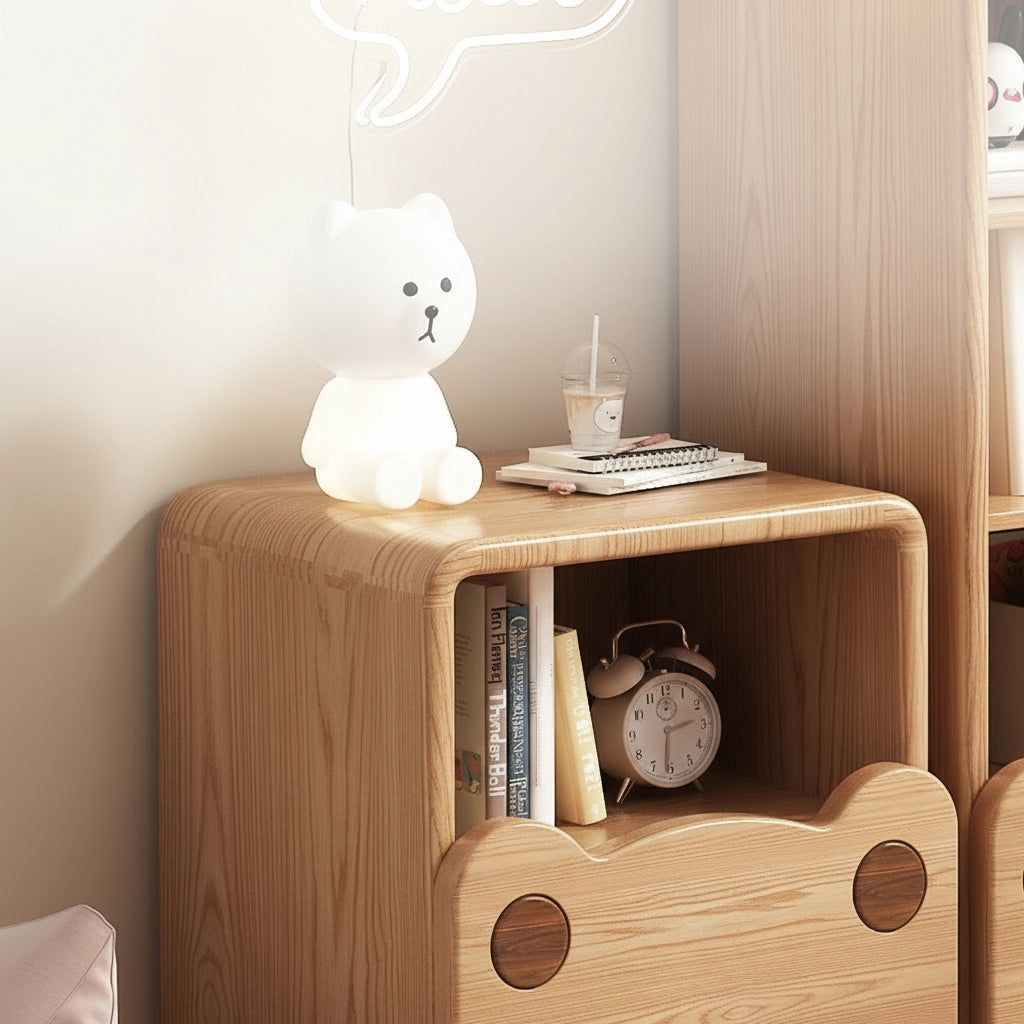 Red Oak Montessori Book & Toy Shelf