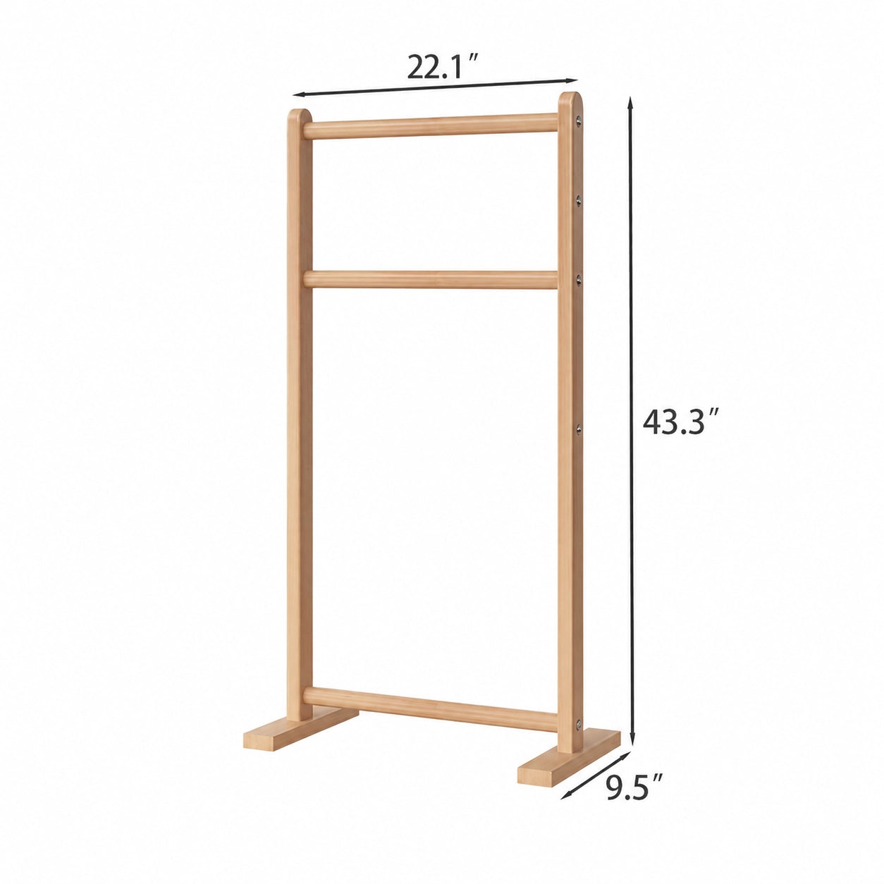Children's Clothing Rack, Solid Pine