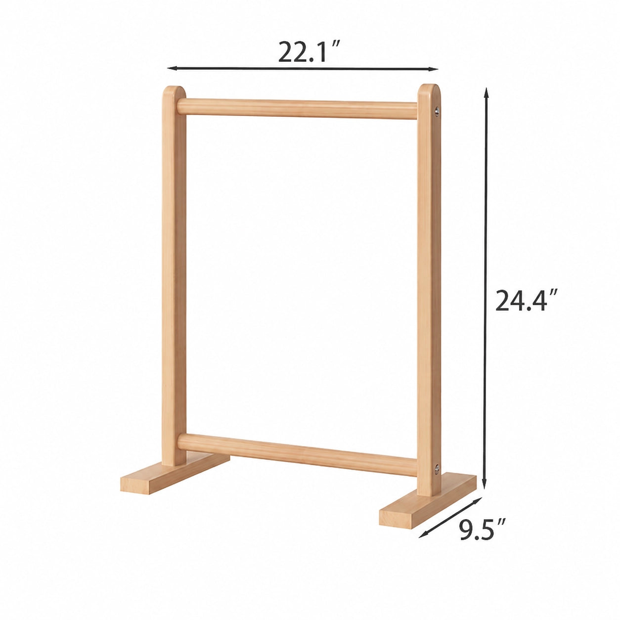 Children's Clothing Rack, Solid Pine