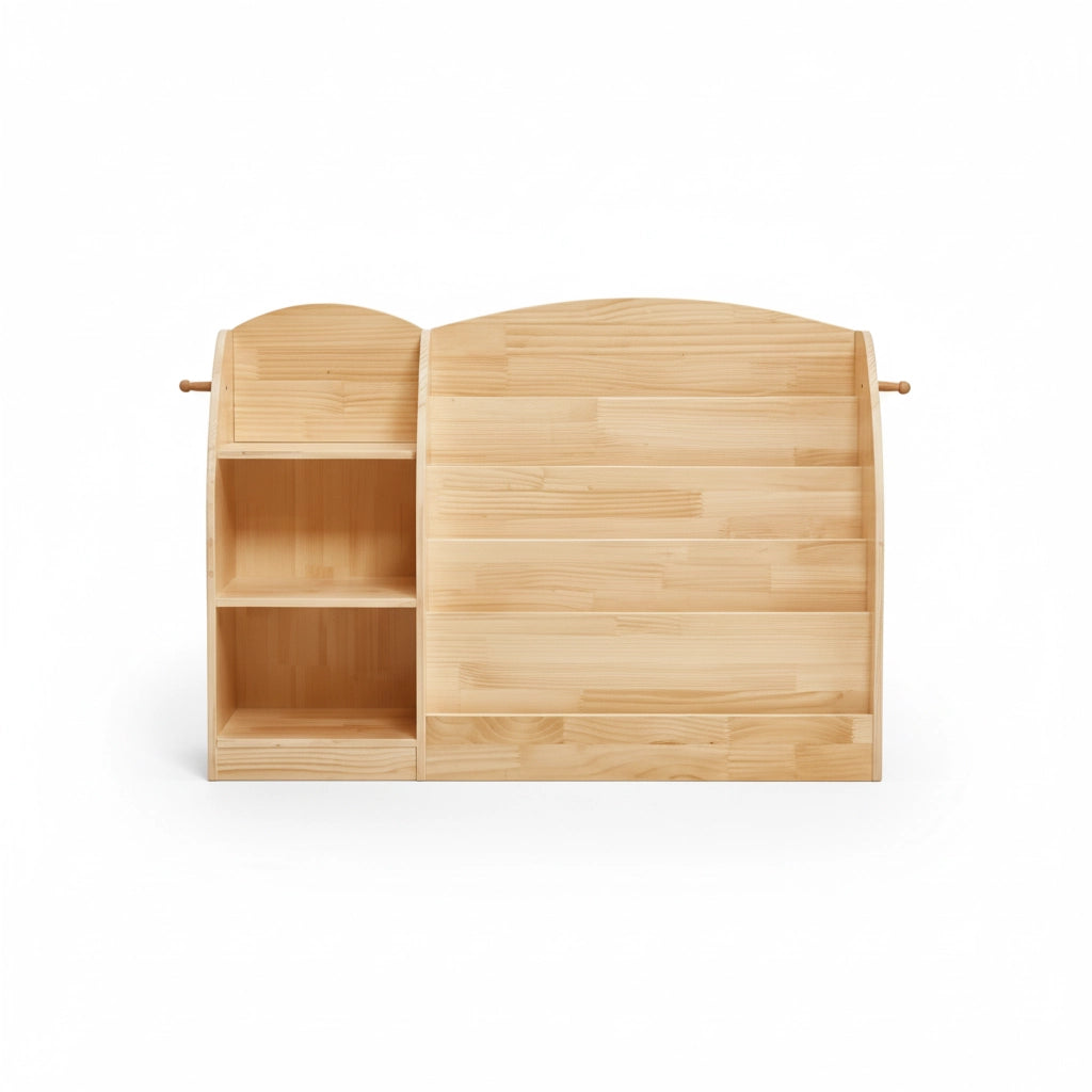 Montessori Bookshelf & Organizer for Kids
