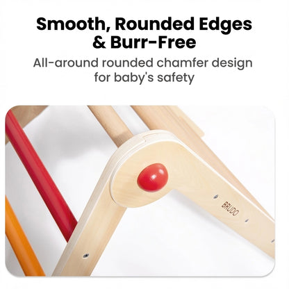 Foldable Wooden Climbing Triangle