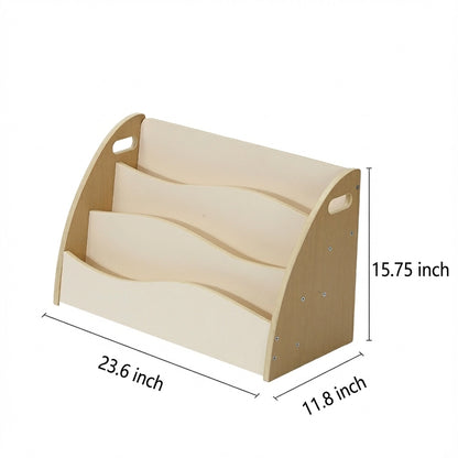 Front-Facing Montessori Baby Bookshelf, Plywood