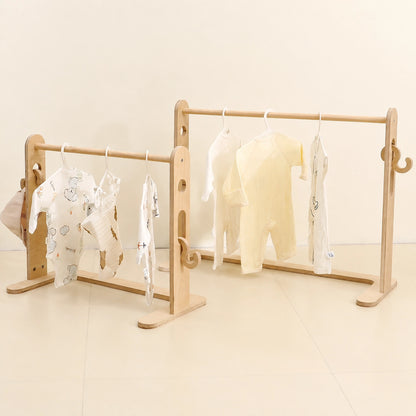 Toddler Clothing Rack & Open Wardrobe, Marine Plywood