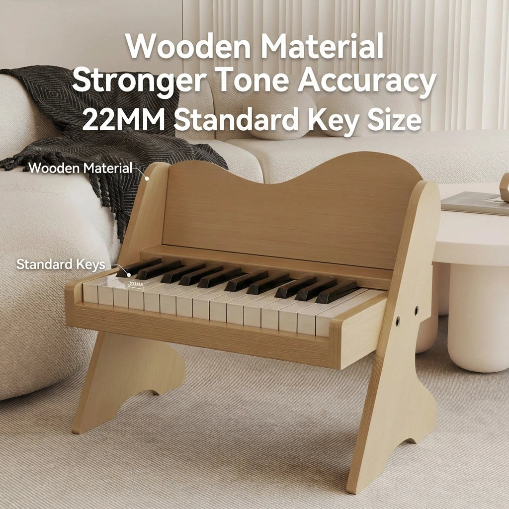 Wooden Piano for Toddlers