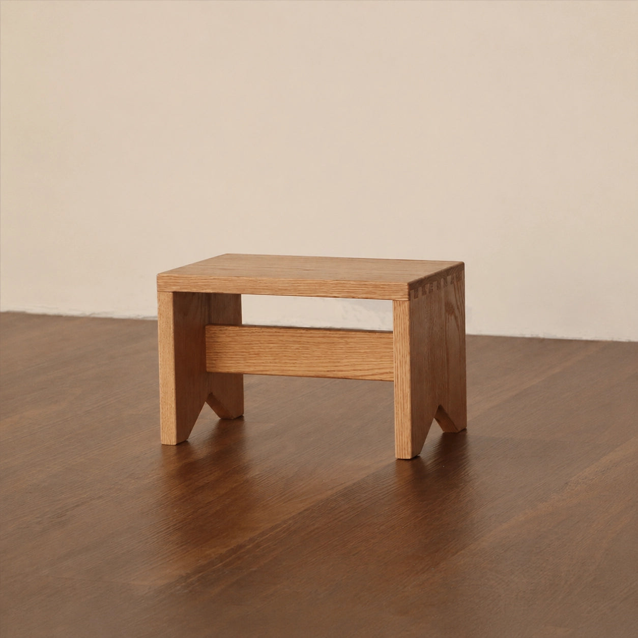 Solid Wood Kids Low Stool & Shoe Changing Bench