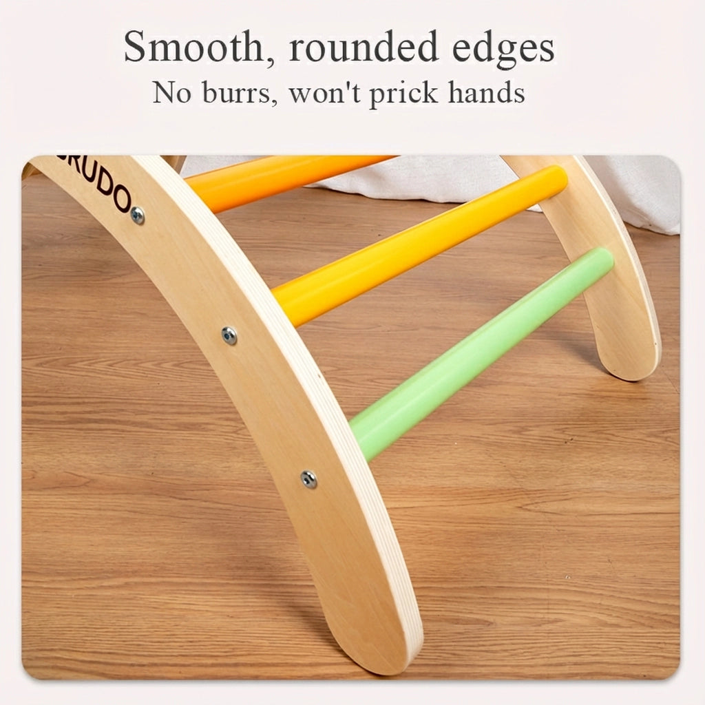 Montessori Foldable Wooden Climbing Arch