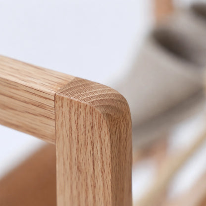 Slanted Solid Wood Shoe Rack, Solid Beech Wood