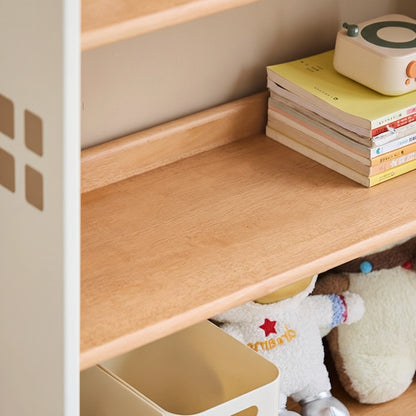 House-Shaped Kids Bookshelf, Solid Rubberwood