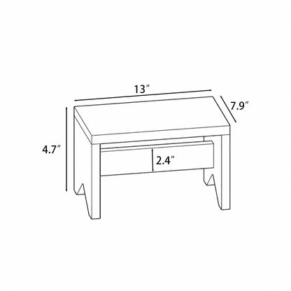 Solid Wood Kids Low Stool & Shoe Changing Bench