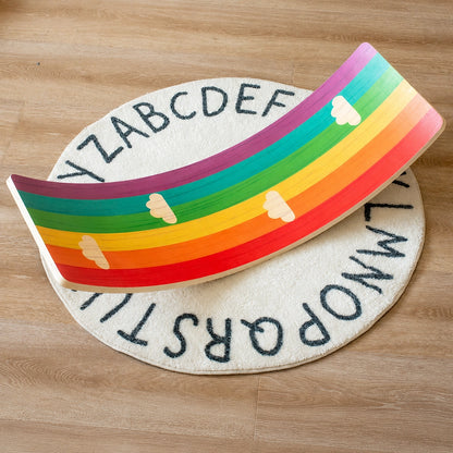 Wooden Curved Balance Board for Toddlers