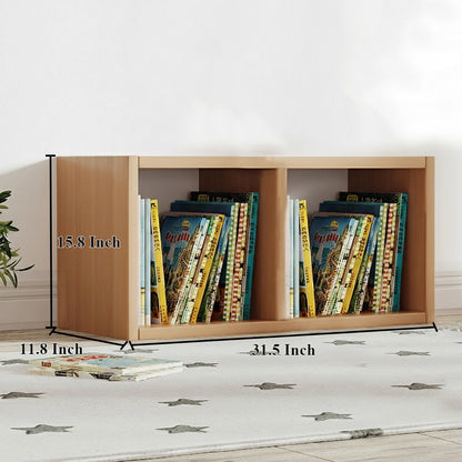 Solid Wood Modular Tetris Bookshelf