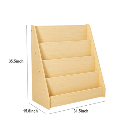 Front-Facing Montessori Toddler Bookshelf, Plywood