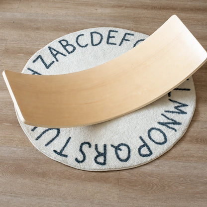 Wooden Curved Balance Board for Toddlers