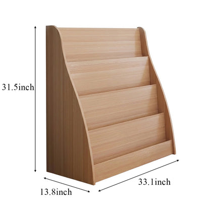Four-tier variant dimensions showing 33.1 inches wide, 13.8 inches deep, and 31.5 inches high
