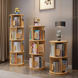 Rotating Kids Bookshelf, Solid Wood